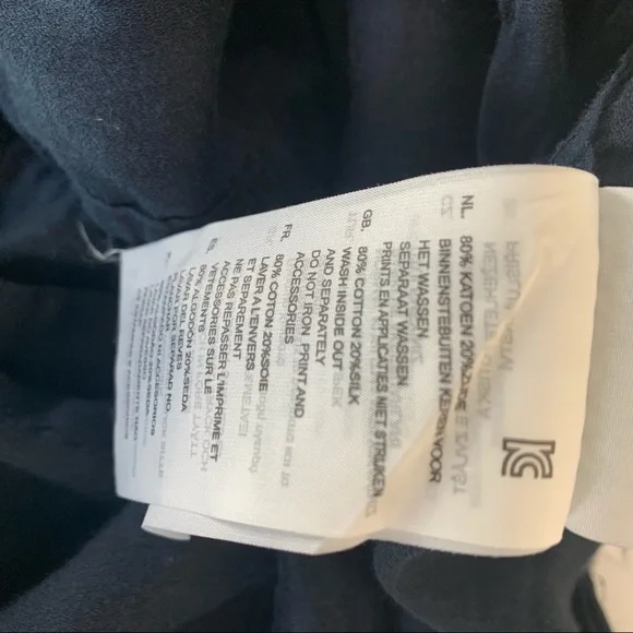 G Star navy stevie safari shirt XS - Picture 12 of 14